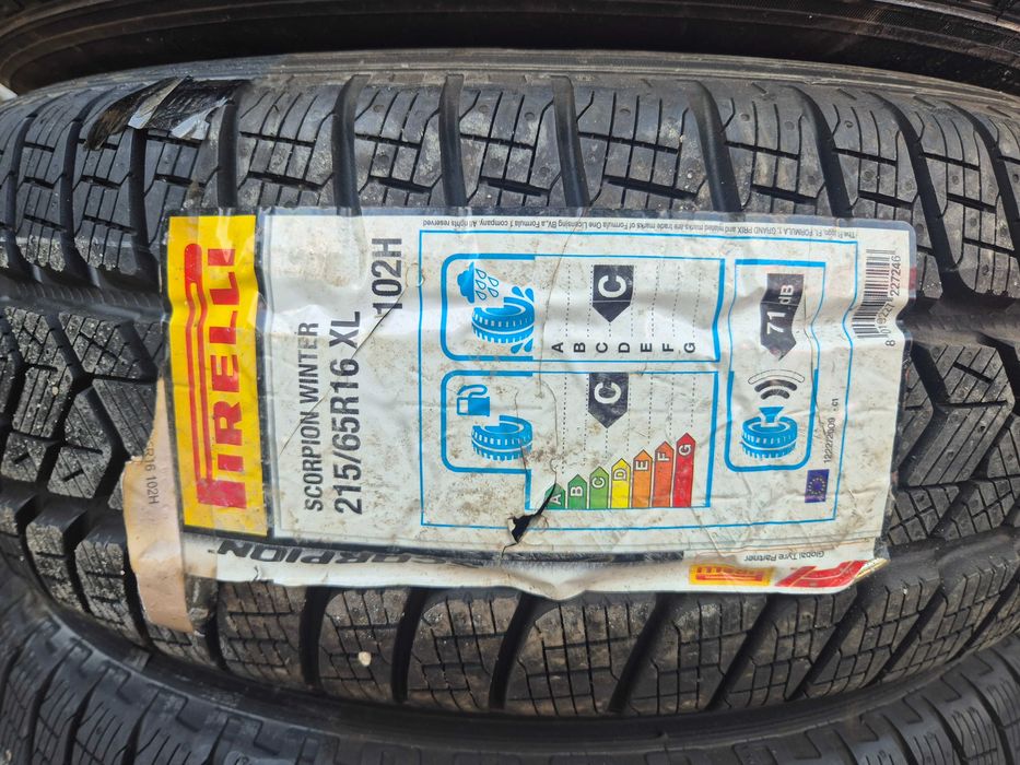 4 Anvelope M+S IARNA - 215/65/16 - PIRELLI - NOU - DOT 2020 !
