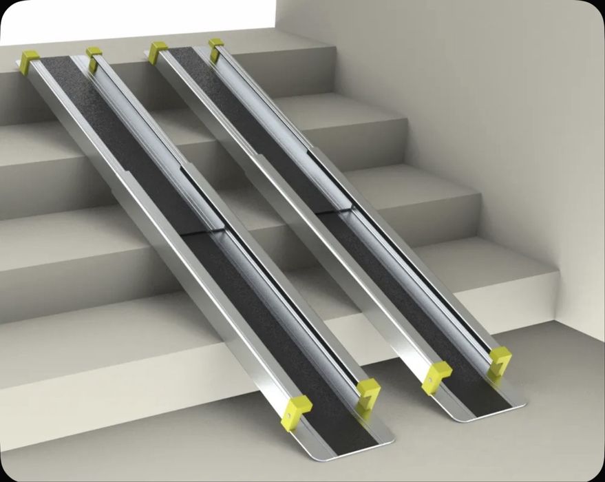 Пандус алюминевый для лестницы