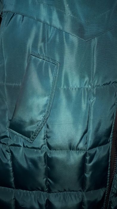 Geaca Matlasata  de Dama reversibila lunga  Marimea L-XL