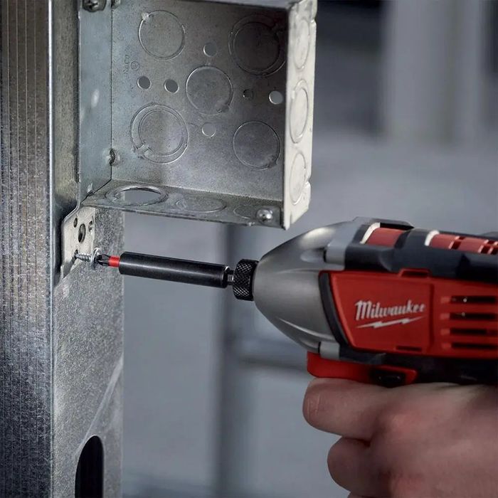 Set 10 prelungitoare magnetice milwaukee 60mm de impact pentru biți