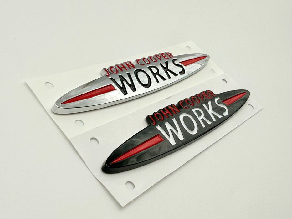 Emblema MINI COOPER John Cooper Works negru