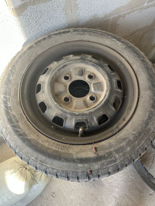 Диски с шинами на Дамас