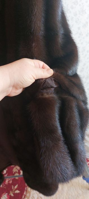 Норковая шуба б/у