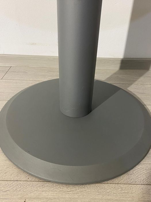 Masă Rotundă 90 cm, Structură Metal; Masă Lucru Birou