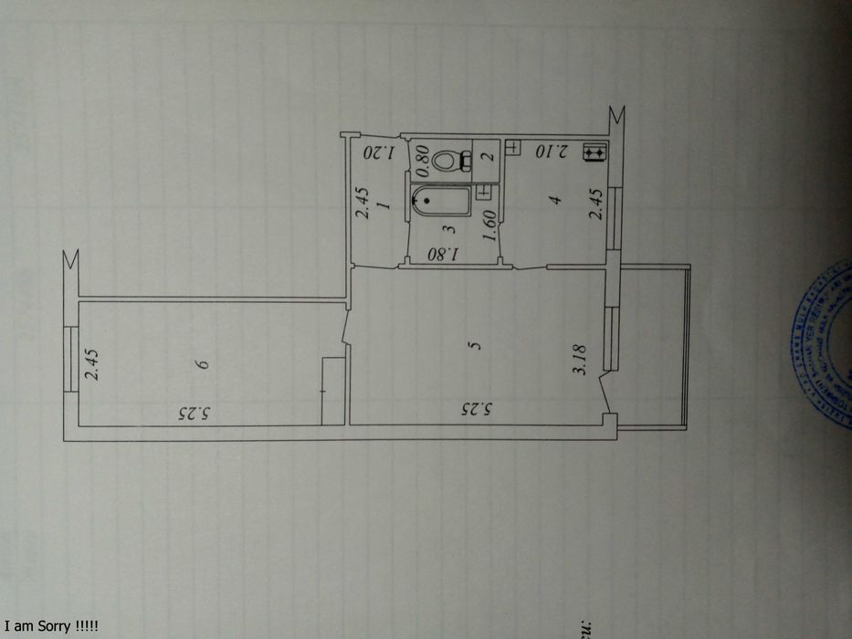 «Своя» продажа 2/5/5 переделана в 3 комнатную М.Горький Буюк Ипак Йули