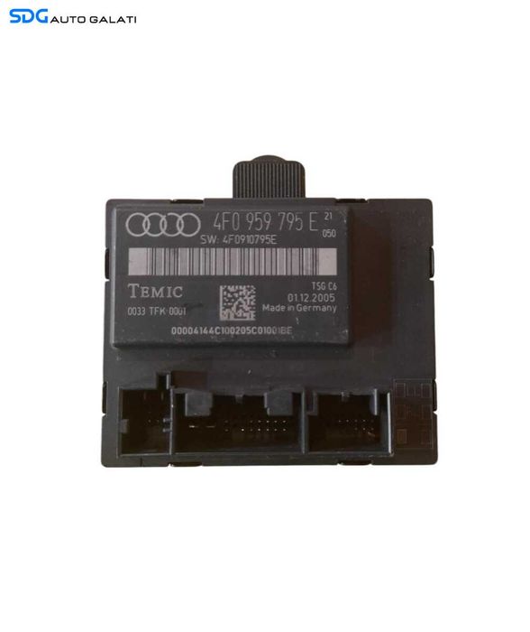 Unitate Modul Calculator Control Confort Usa Portiera Stanga Spate Audi A6 C6 4F 2005 - 2011 Cod 4F0959795E 4F0910795E [L4034]