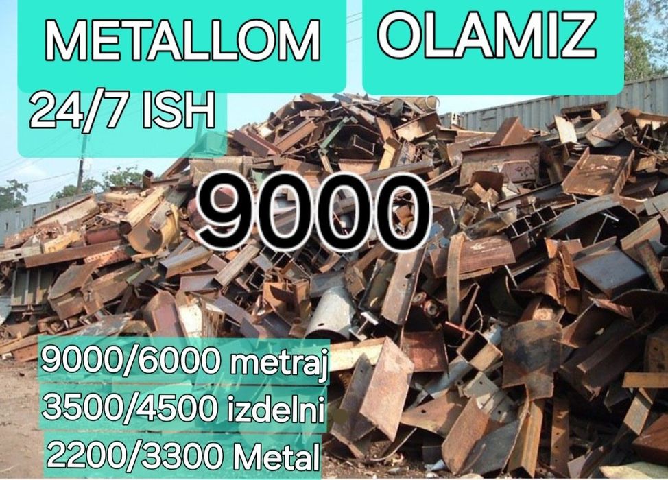 Металлом Металлолом Металл оламиз / Metallom olamiz Metalom 24/7