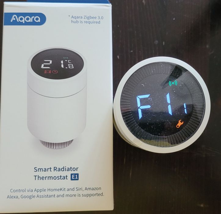 Cap termostat AQARA E1 White