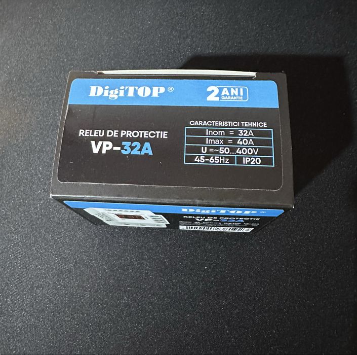 Releu digital protectie tensiune 32A DIGITOP