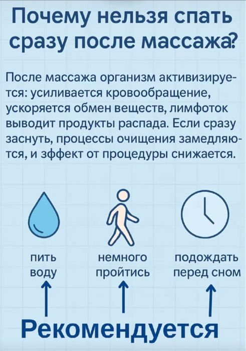 Услуги массажиста