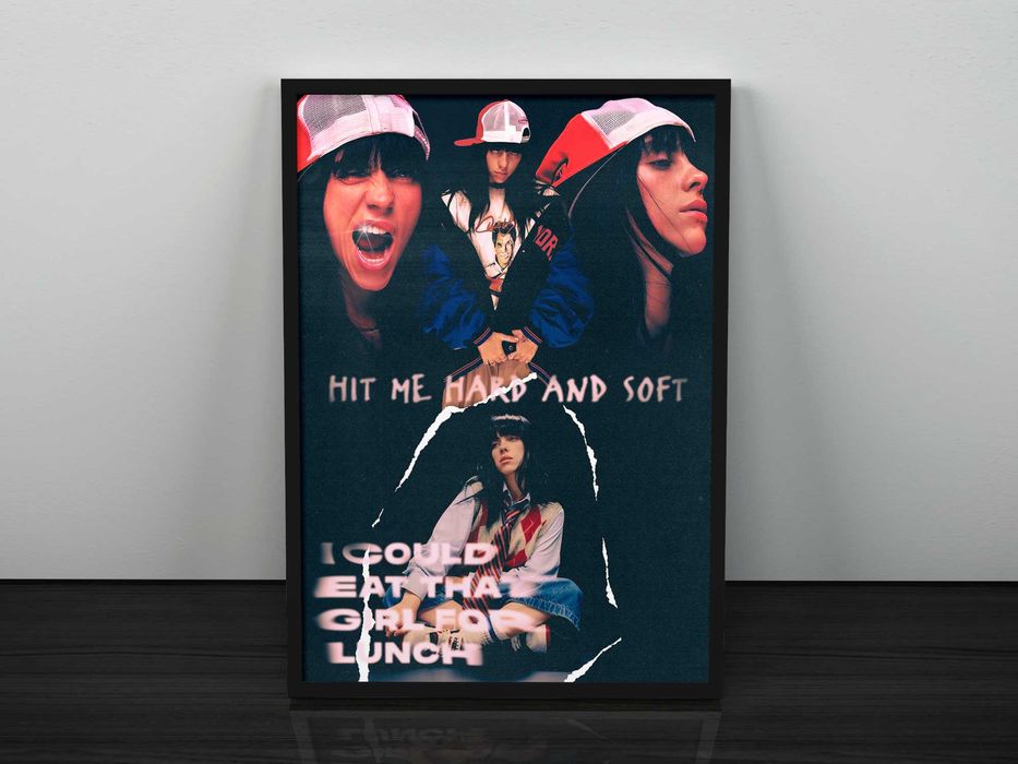 Постер на Billie Eilish /с рамка/