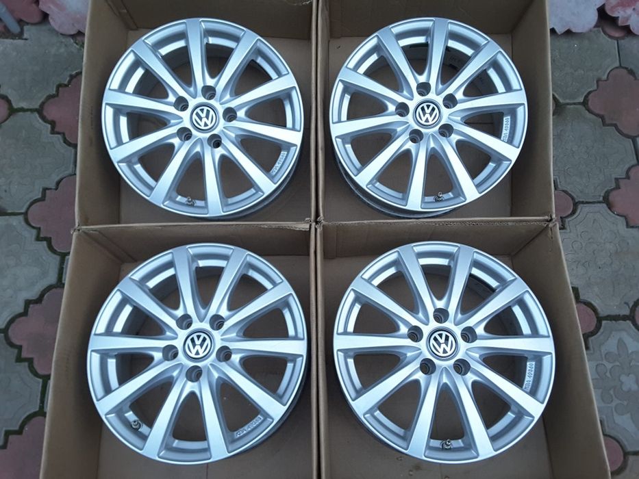 jante aliaj 16; 5x112; Vw Passat b5, b6, b7, b8, Golf 5, 6, 7, Caddy