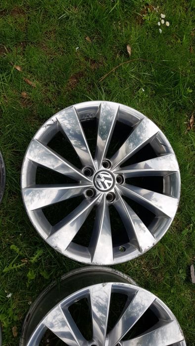 4бр. оригинални лети джанти VW Interlagos 5x112 8Jx18"