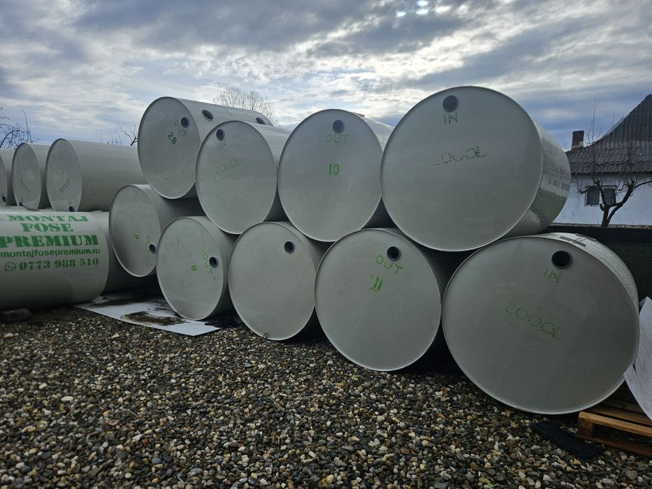 Comercializam fosa septica ecologice tricamerale + montaj