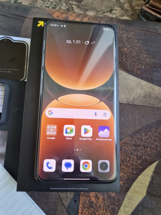 Продавам Relmi Gt7 Pro във добро съснояние като нов 12 GB Ram 512 свободна памет
