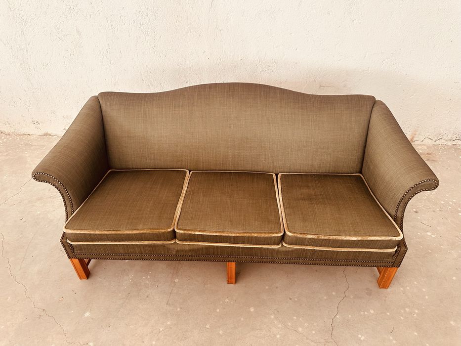 Винтидж скандинавски диван в стил Ole Wanscher – Danish Modern, 70-те години