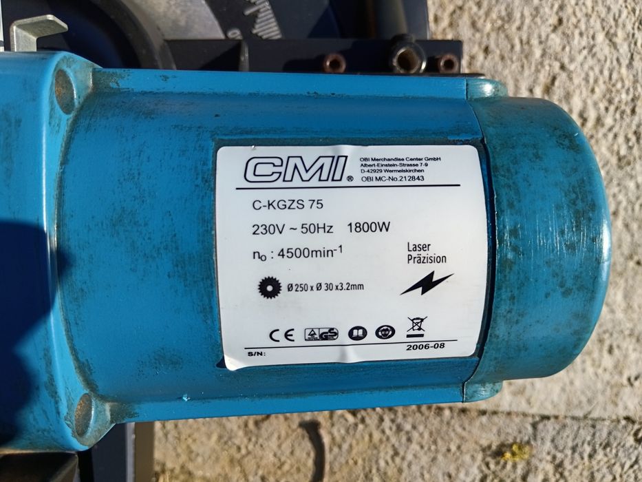 Circular pendular, culisant si unghiular, CMI, motor 1800W