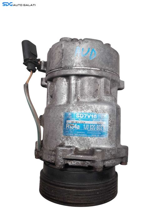Compresor AC Aer Conditionat Clima Volkswagen Golf 4 1.9 TDI ALH AGR ASV AHF AUY AJM 1998 - 2005 Cod 1J0820803K [N0876]
