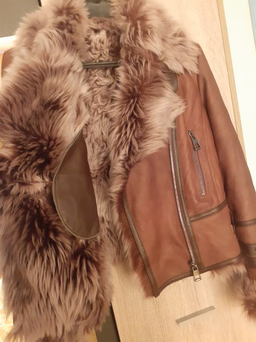 Ново патенце L размер, естествена кожа, естествен косъм.