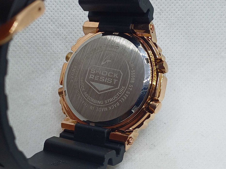 Ceas Casio Barbat, dama, unisex  g shock gm s5600pg BLACK-ROZE Nou,Garantie. 2ANI