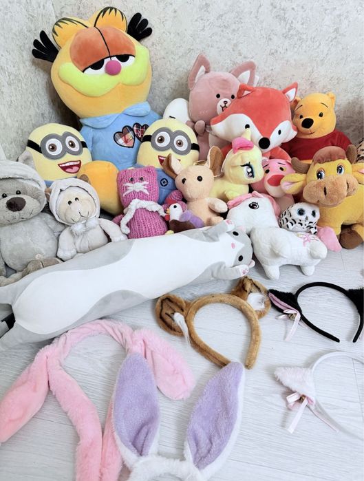 Мягкие игрушки.