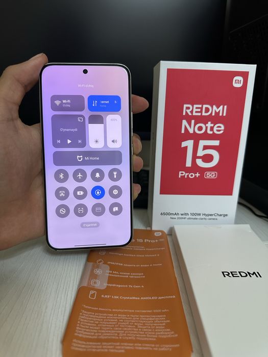 Redmi note 15 pro plus 5g 12/512gb