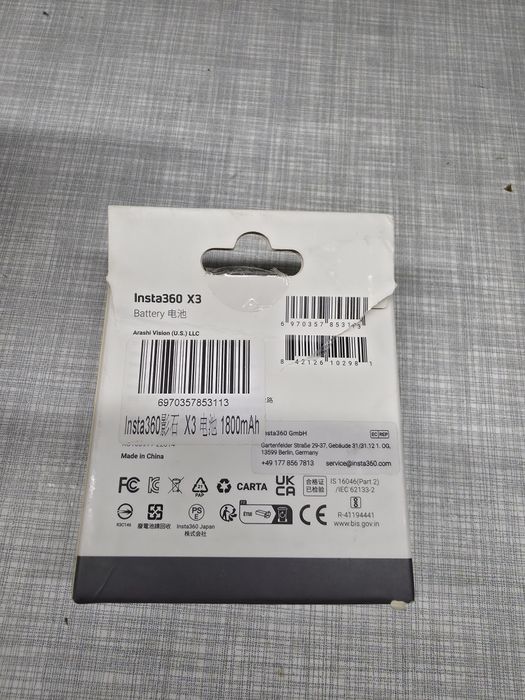 Battery insta 360 X3 original