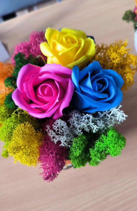 Декорации с жив Скандинавски мъх и