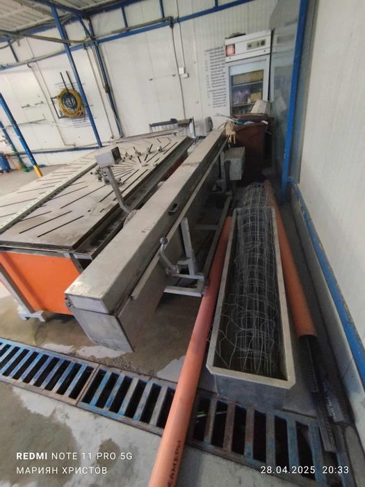 Машина за огъване на PVC профили