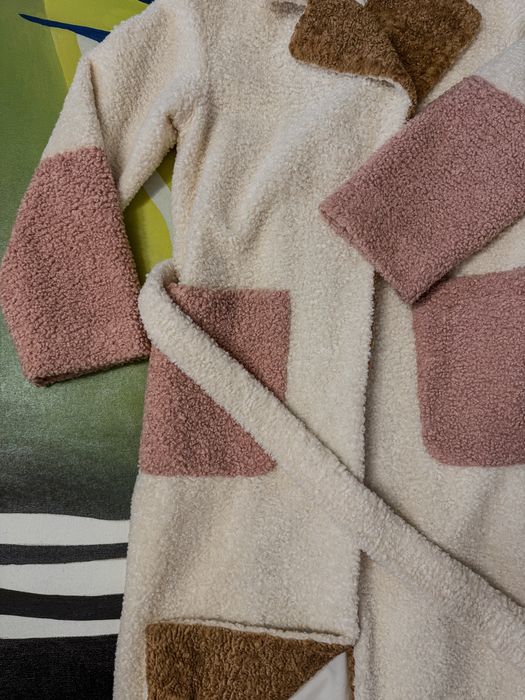Плюшевое теплое пальто (Корея)