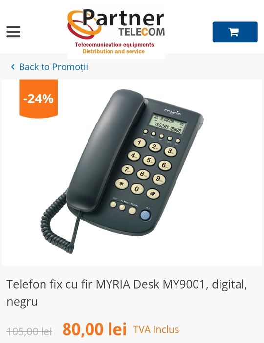 Telefon fix Myria