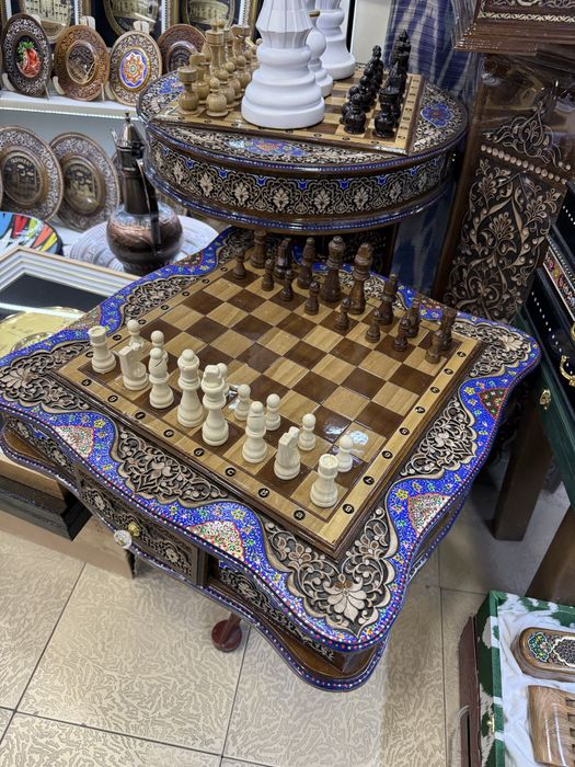 Eksklyuziv O‘zbek milliy shahmat – Sovg‘alik VIP to‘plam