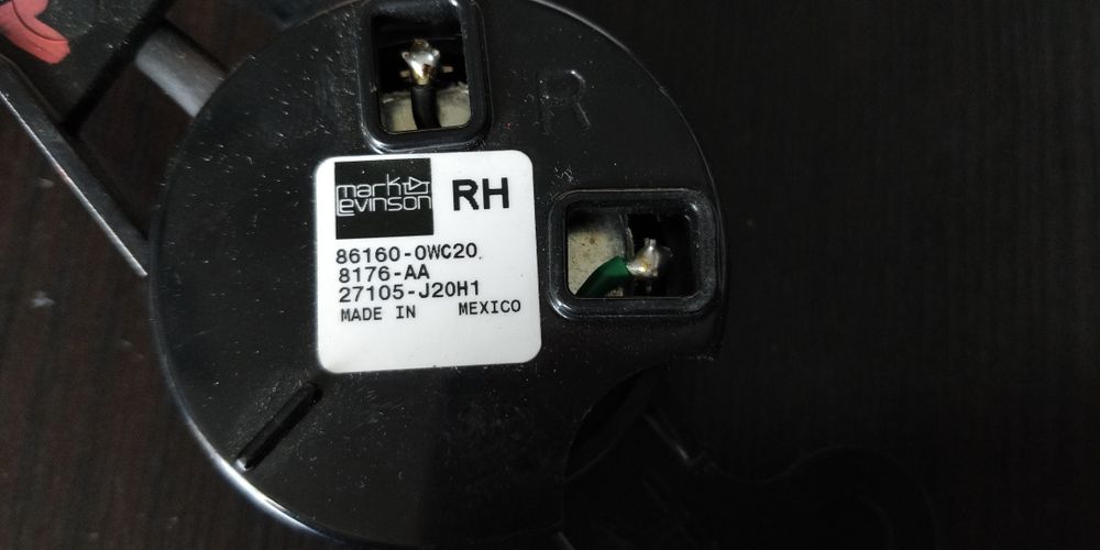 Лексус RX300/330/350. Динамик