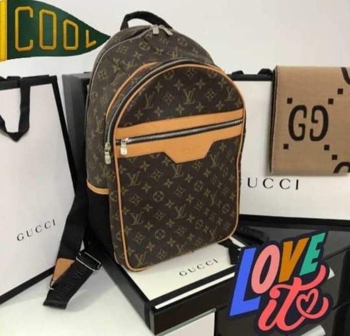 Rucsac unisex LV,super model, saculet, etichetă