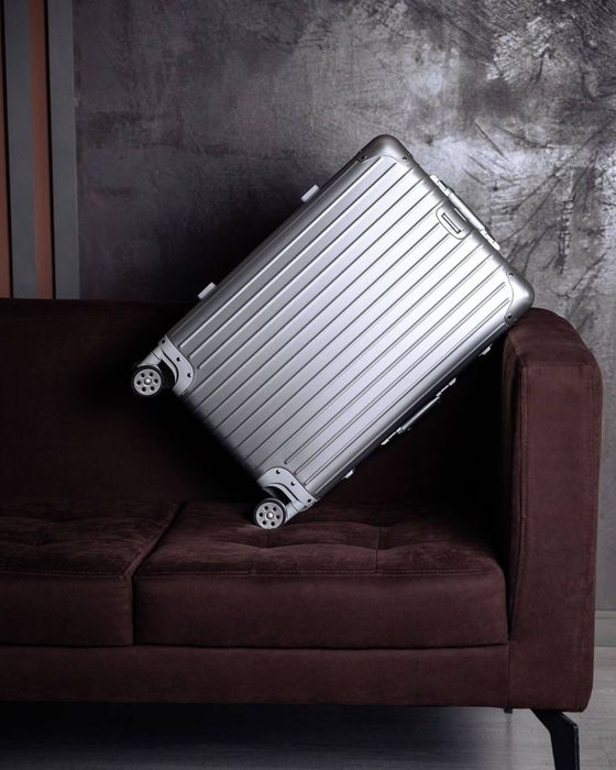 Чемодан из алюминия / алюминевый чемодан премиум класса