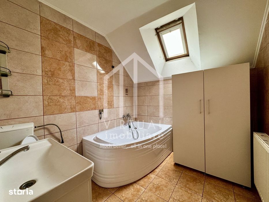 Mansarda cu 3 camere, 39mp utili+pod amenajat 25mp, balcon, V. Aaron