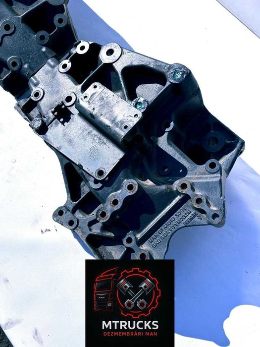 Capete șasiu suport bară tractare MAN CIFA BASCULA 8X4; 6X4; 4X4