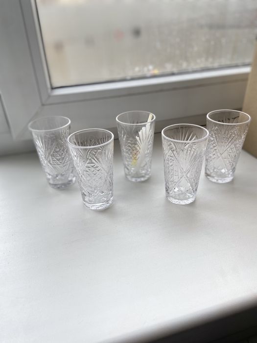 Продам хрустальные стаканы