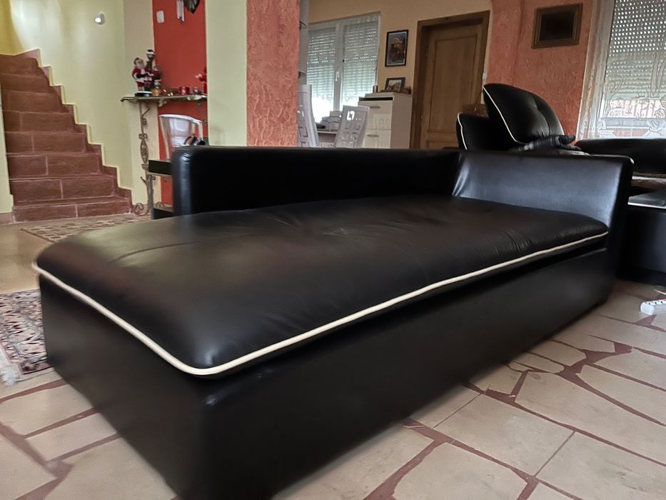 Sofa de piele 3 piese