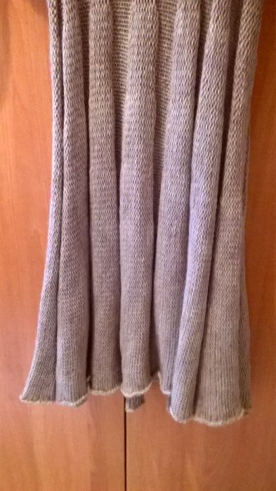 Дамска плетена туника с къс ръкав