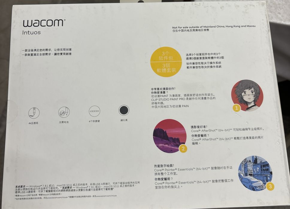 Wacom Intuos M (Medium) — новый графический планшет