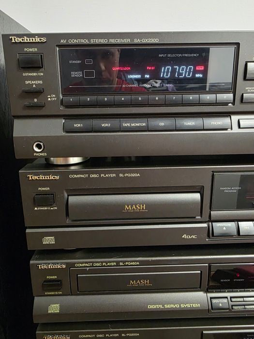 Amplituner Technics SA-GX 170,SA-GX230D  în stare perfectă
