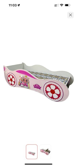 Кровать машинка детская