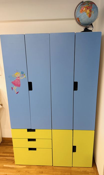 Set 2 dulapuri copii IKEA STUVA, H 1.92 m, stare foarte  buna- pret ridicare rapida