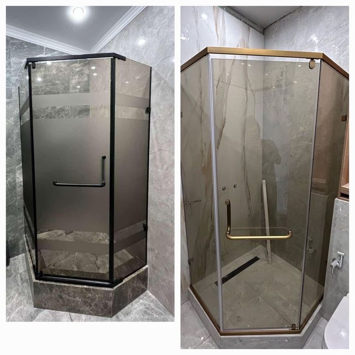 Душ кабина, шторка на ванну