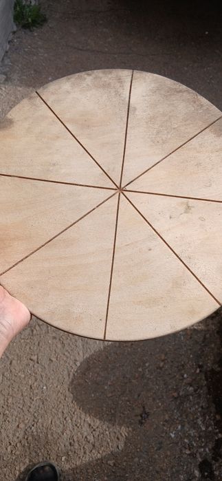 Деревянный круг доска для пиццы