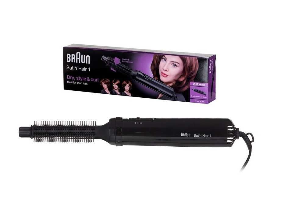 Четка с горещ въздух Braun Satin Hair 1 AS 110 , 200 W, 2 m.