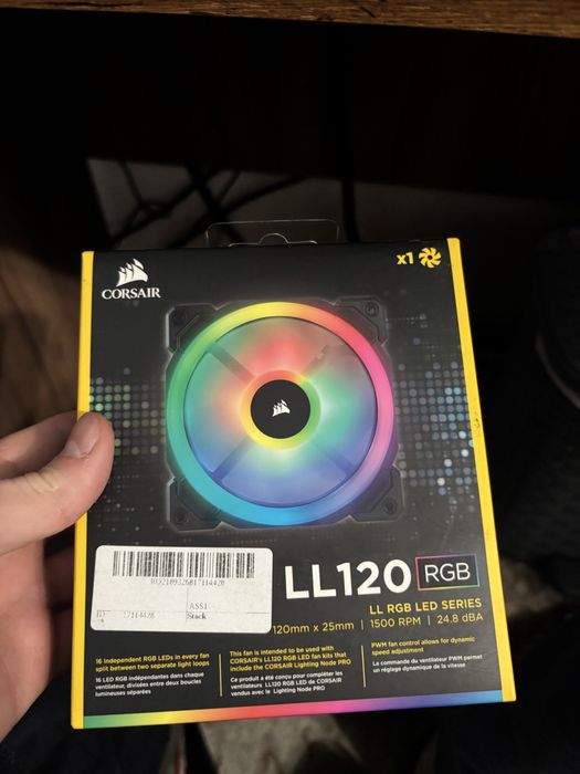 Ventilator Corsair LL120 RGB CA NOU