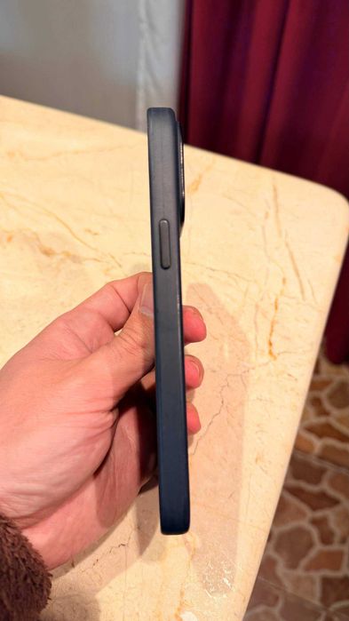 Husa originala Apple din Silicon cu MagSafe iPhone 14 Pro Max - Midnight