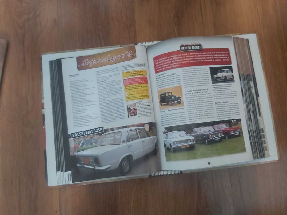 Reviste cu date tehnice "Masini de Legenda" colectia contine 39 numere